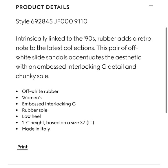 Gucci interlocking G pool slide - Picture 11 of 15